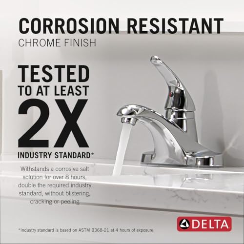 Delta Chrome B510LF Bathroom Sink Faucet