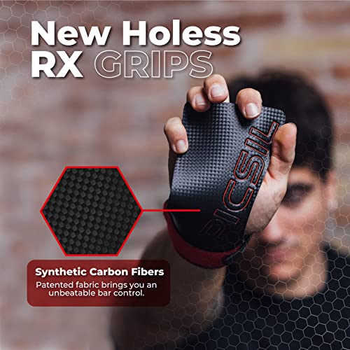 Unisex Carbon Hand Grips for Cross Training, Gymnastics & Weightlifting - Protection & Mobility